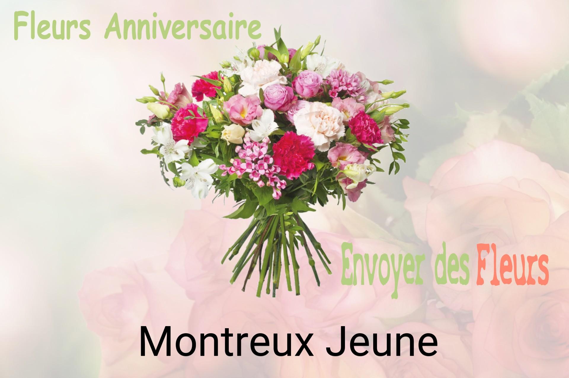 Bouquet de fleurs d’anniversaire livré à Montreux-Jeune