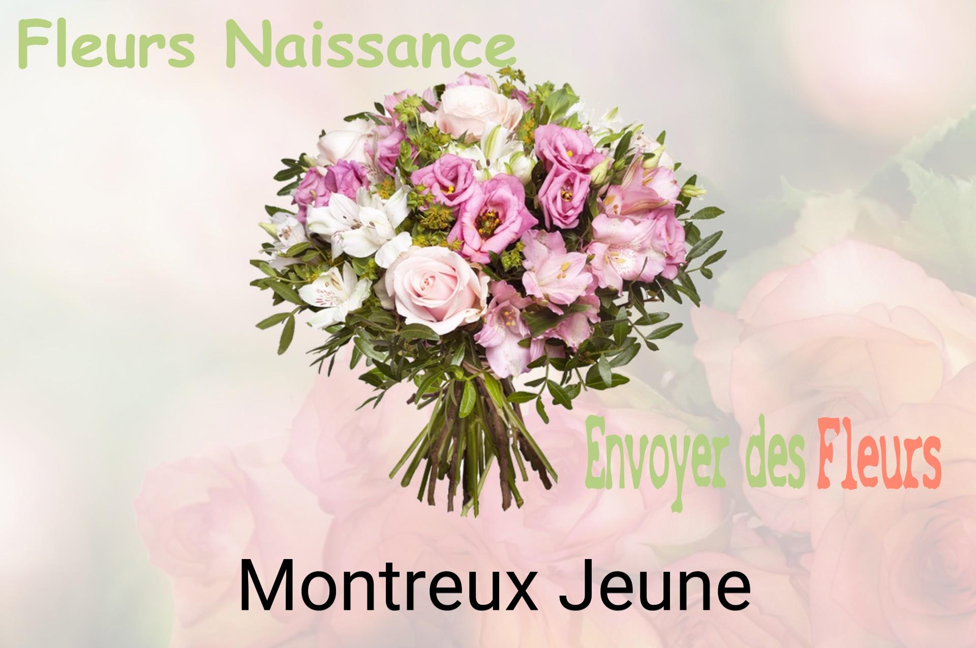 Bouquet de fleurs de naissance livré à Montreux-Jeune